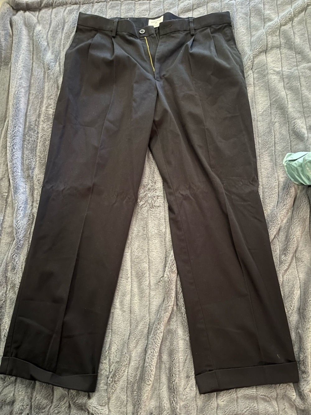 Dockers Black Pleated Dress Slacks